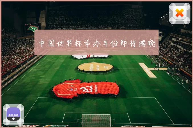 中国世界杯举办年份即将揭晓